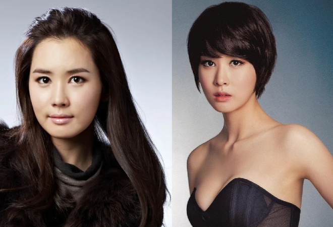 Фото: Ли Да-хэ до и после