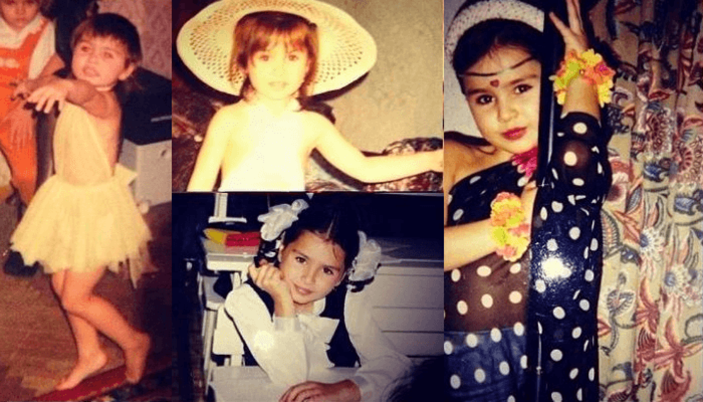 Фото: Юлия Зиверт в детстве