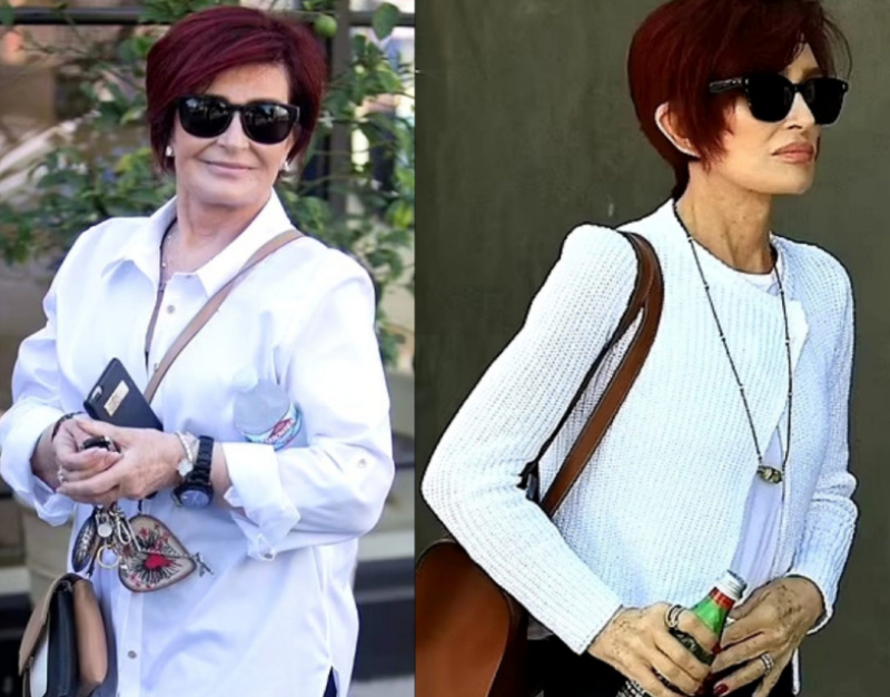 Шэрон Осборн до и после похудения