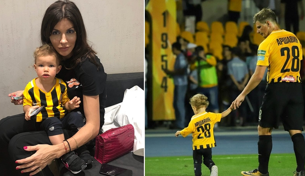 Дочь Казьминой и Аршавина