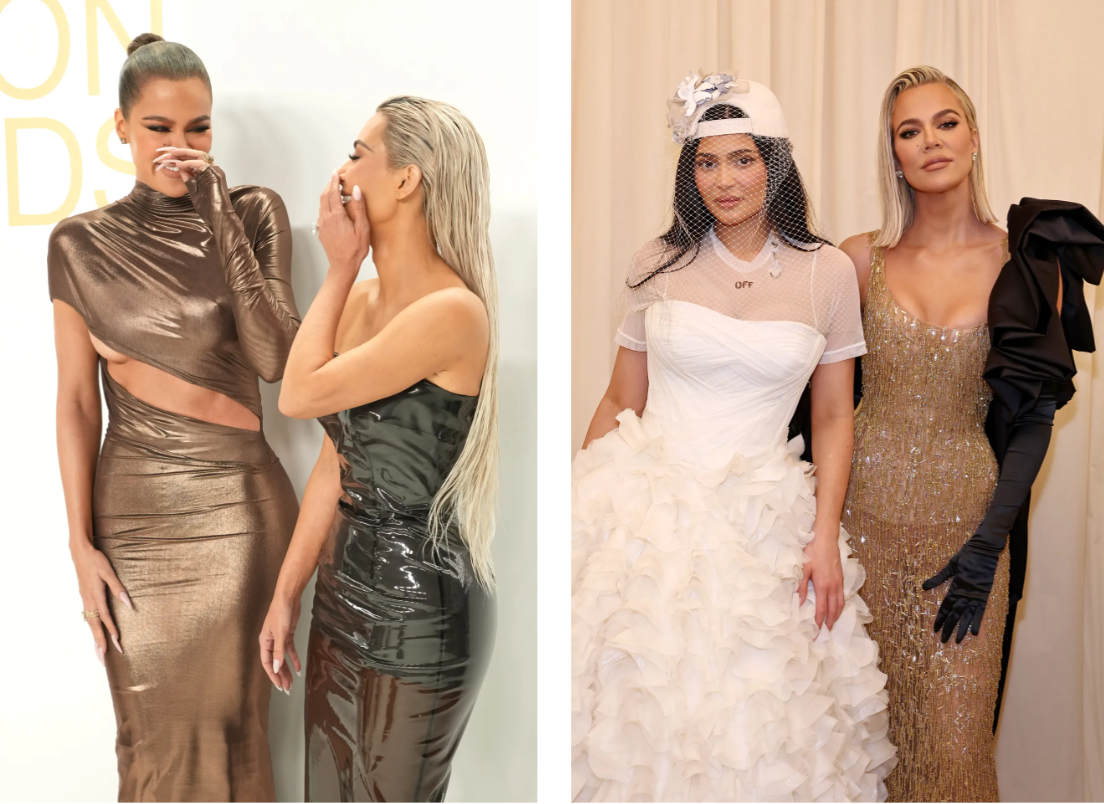 Фото: Хлои Кардашьян с Ким Кардашьян и Кайли Дженнер