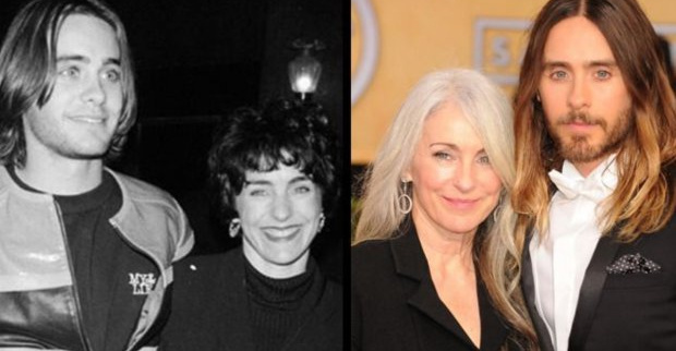 Джаред Лето с мамой