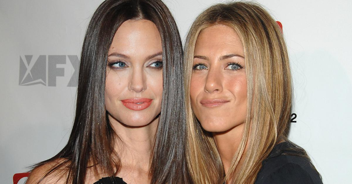 Фото: Анджелина Джоли и Дженнифер Энистон