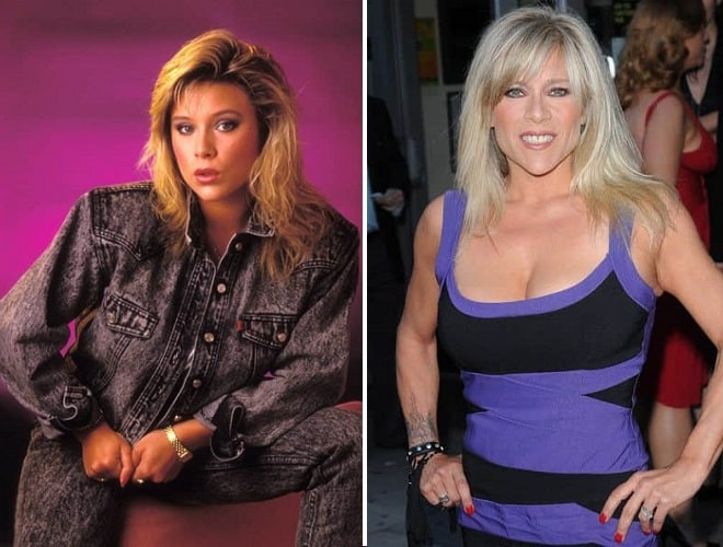 Фото: Саманта Фокс в молодости и сейчас