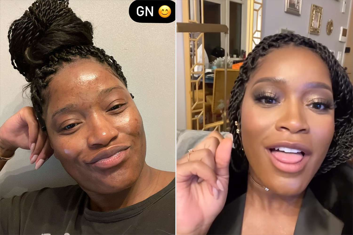 Фото: Кеке Палмер без макияжа