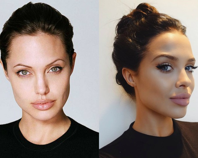 Двойник Анджелины Джоли