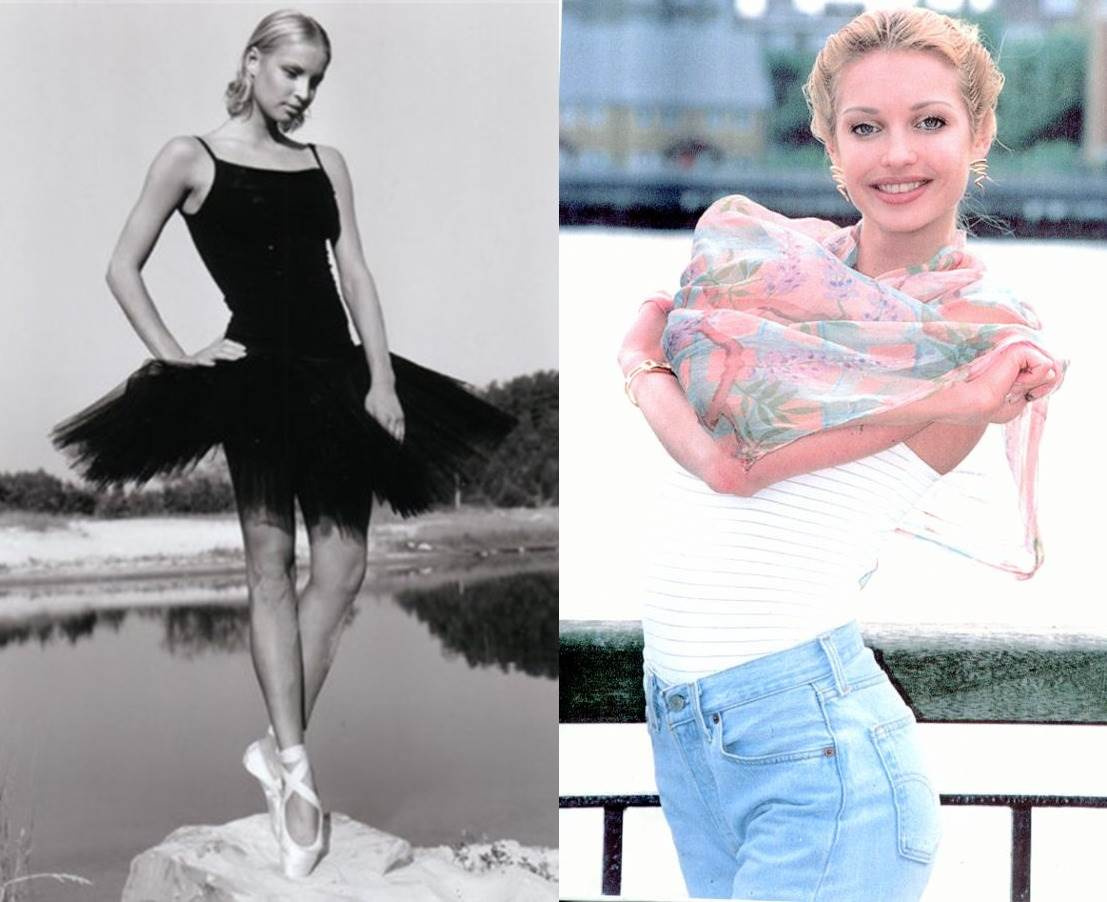 Балерина Анастасия Волочкова в молодости