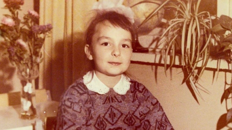 Екатерина Варнава в детстве