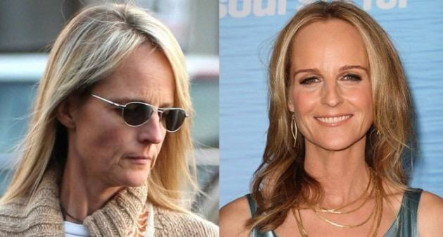 Фото: Хелен Хант до и после