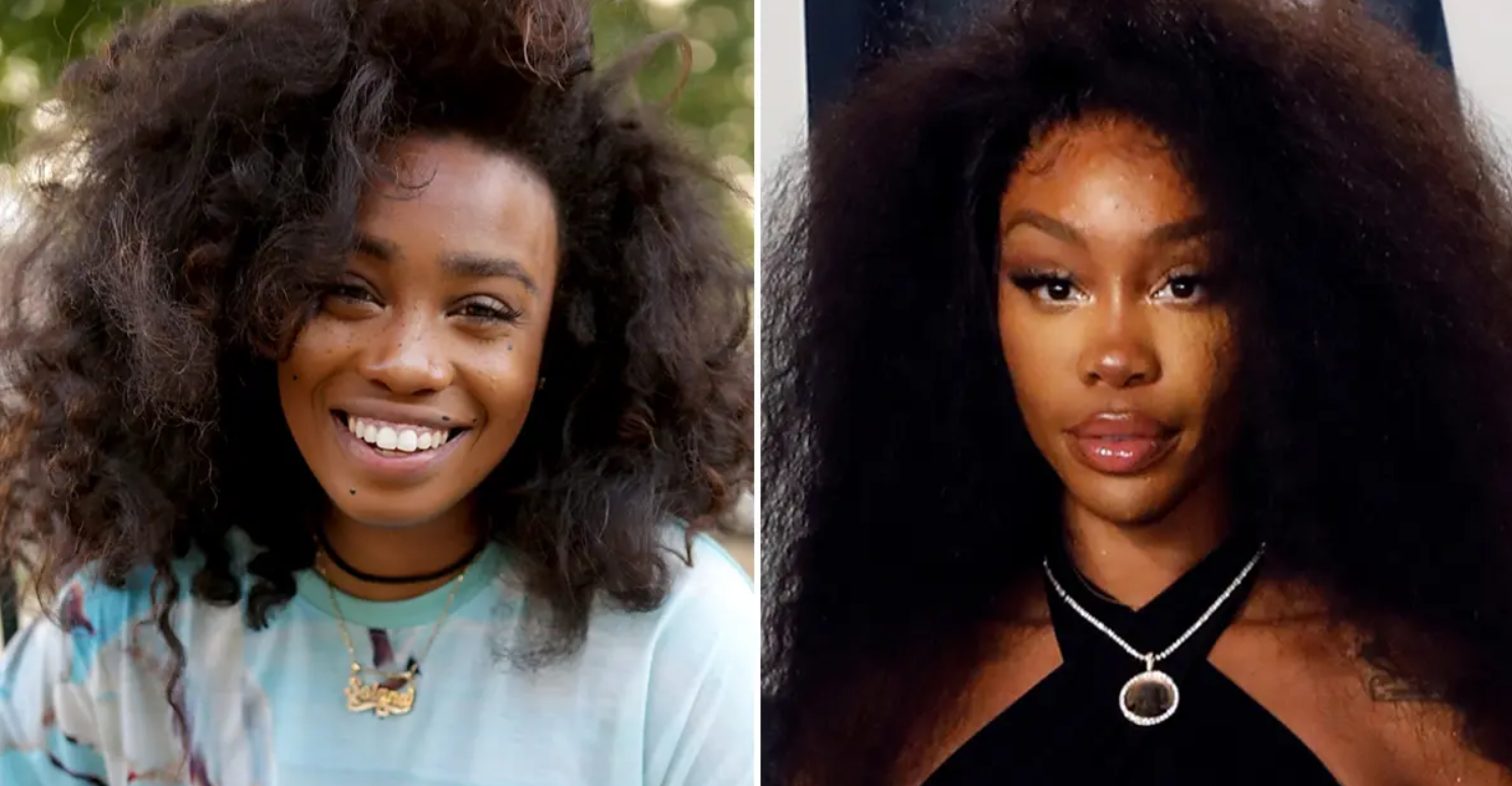 Фото: SZA до и после