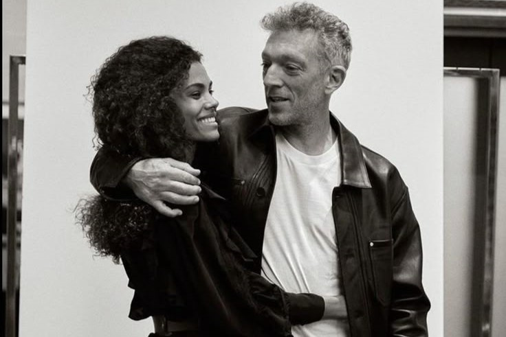 Тина Кунаки и Венсан Кассель