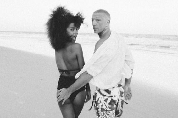 Тина Кунаки и Венсан Кассель