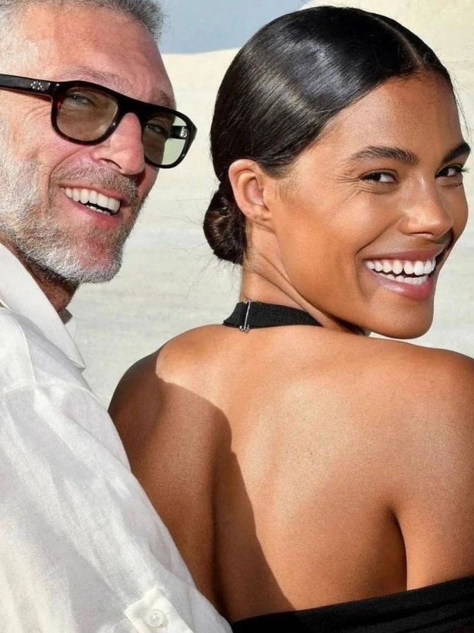 Тина Кунаки и Венсан Кассель