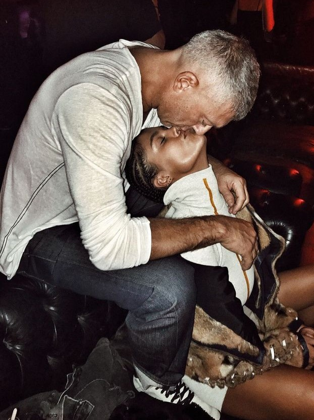 Тина Кунаки и Венсан Кассель