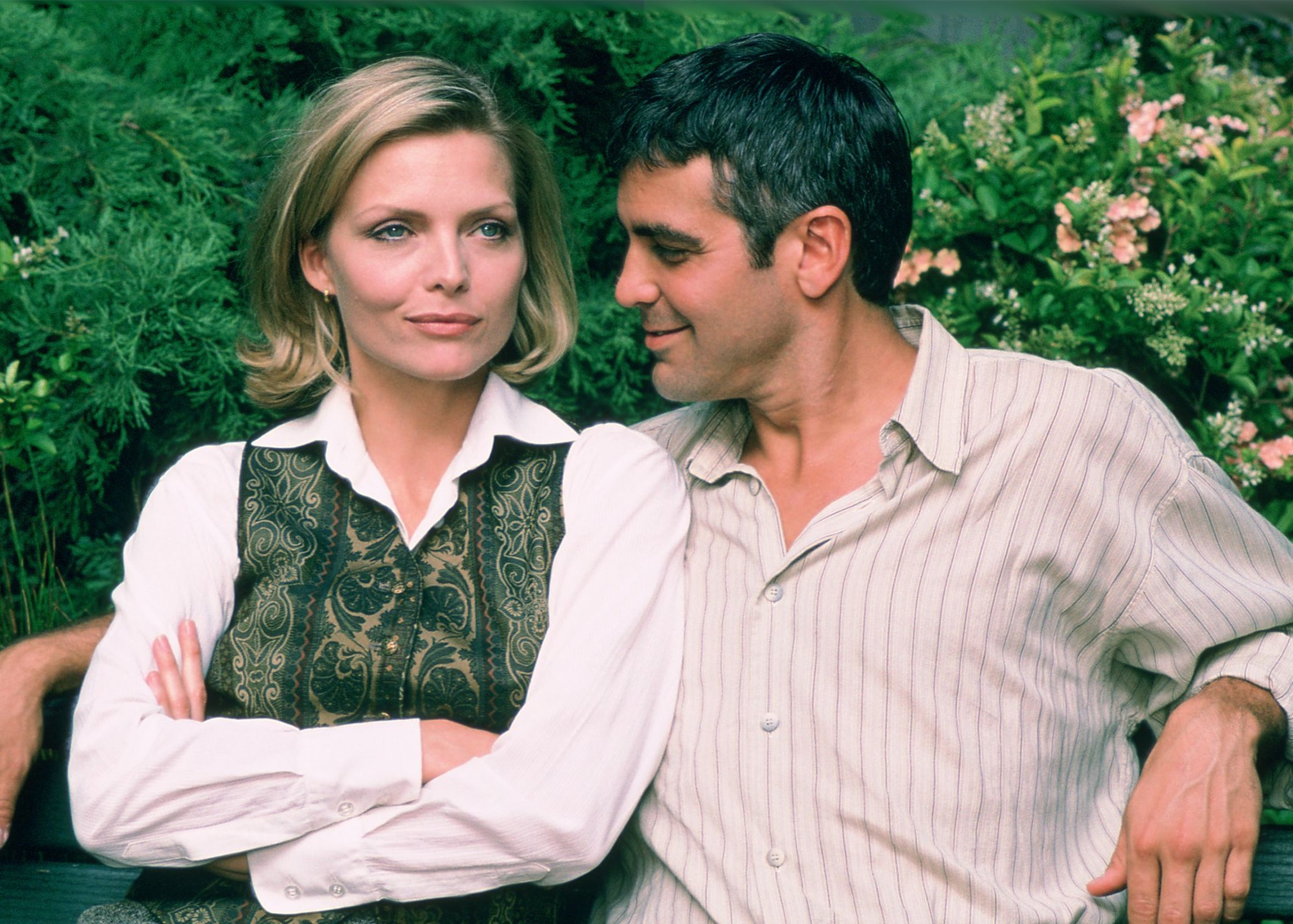 Джордж Клуни и Мишель Пфайффер в фильме "Один прекрасный день"